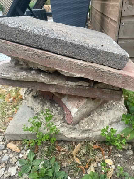 Photo of free Patio slabs and rubble (S35 Oughtibridge) #4