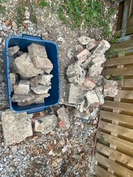 Photo of free Patio slabs and rubble (S35 Oughtibridge) #3