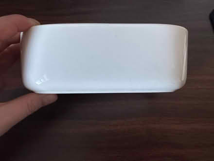 Photo of free White Ceramic Succulent Plant Pot (Upminster Bridge RM14) #3