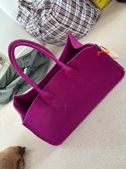 Photo of free Purple storage basket (SW18) #2