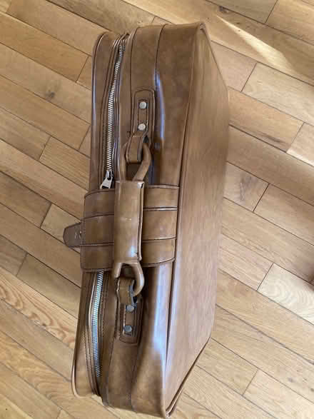 Photo of free Light brown suitcase (no wheels) (Edinburgh EH5) #2