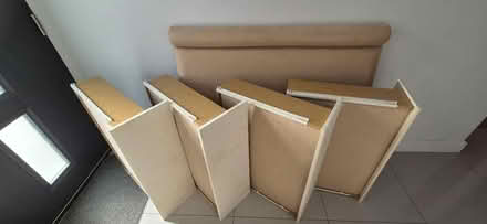 Photo of free Small Double Divan with 4 Drawers (Warrington) #2