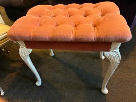 Photo of free Large pink stool (WV13 Willenhall) #1