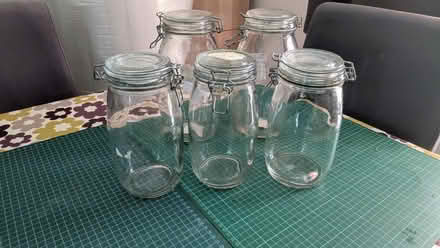 Photo of free Five Large Kilner Jars (Royston SG8) #1