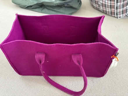 Photo of free Purple storage basket (SW18) #1