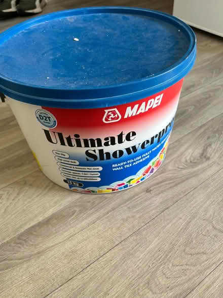 Photo of free Tile adhesive waterproof (Great Moor SK3) #1