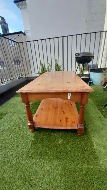 Photo of free Wooden dining table (Brighton, BN1) #2