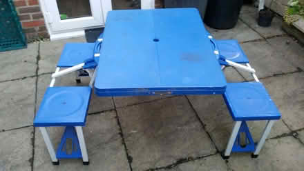 Photo of free Folding picnic table: please read the description (Whitehawk BN2) #1