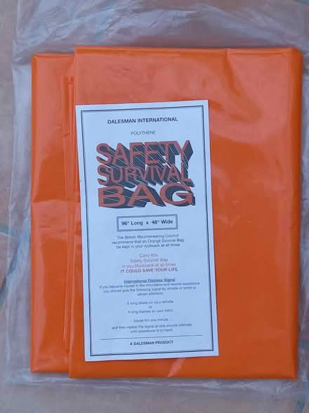 Photo of free Safety Survival Bag (Grove OX12) #1