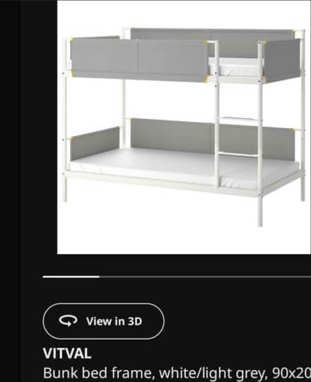 Photo of free Fairly used bunk bed (CR7, Thornton Heath) #1