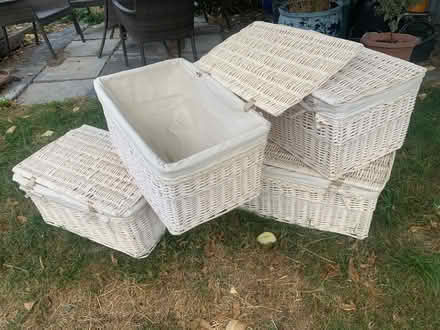 Photo of free Wicker storage baskets (Redbourn, AL3) #1