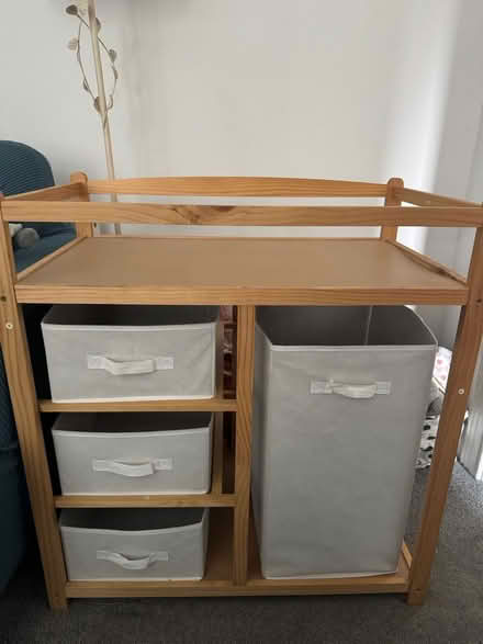 Photo of free Wooden baby change unit (New Brighton CH45) #1