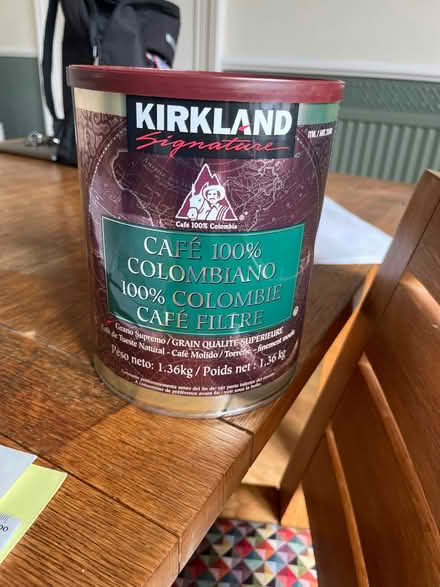 Photo of free 4 Empty large Coffee tins with lids (Darley Bridge DE4) #1