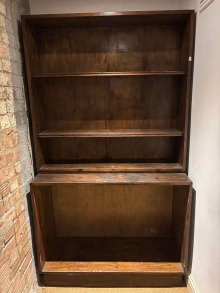 Photo of free Large bookshelves (Royston.) #1