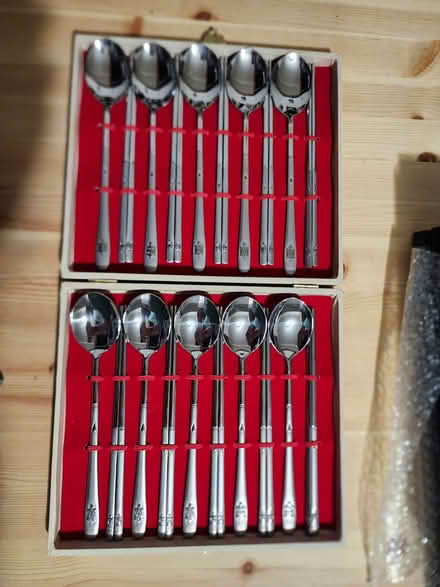 Photo of free Korean spoon and chopstick set (Hillcrest SE DC) #3