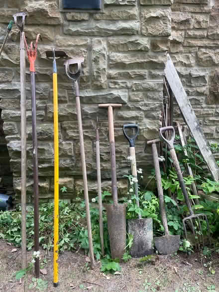 Photo of free Old gardening tools (Oswaldkirk YO62) #1