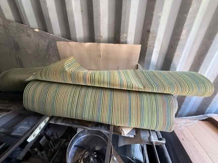 Photo of free Green striped carpet (NG16) #3