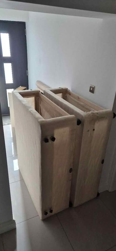 Photo of free Small Double Divan with 4 Drawers (Warrington) #1