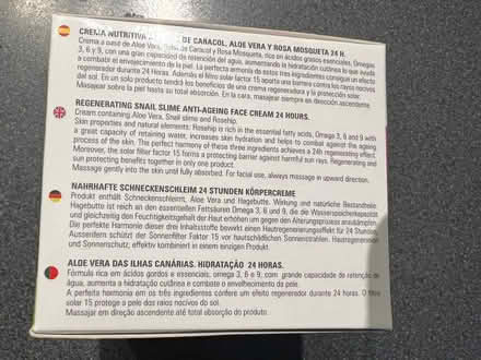 Photo of free Snail slime face cream (Old Woking GU22) #2