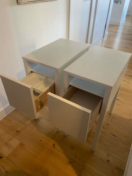 Photo of free 2 bed side tables (Bethnal Green E2) #3