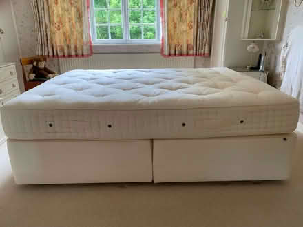 Photo of free Double bed and bedding (Chalfont St Giles HP8) #1