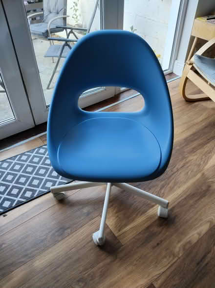Photo of free Blue desk chair from ikea (Raheny) #1