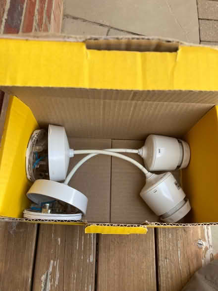 Photo of free Two ceiling light fittings (Kempston MK42) #1