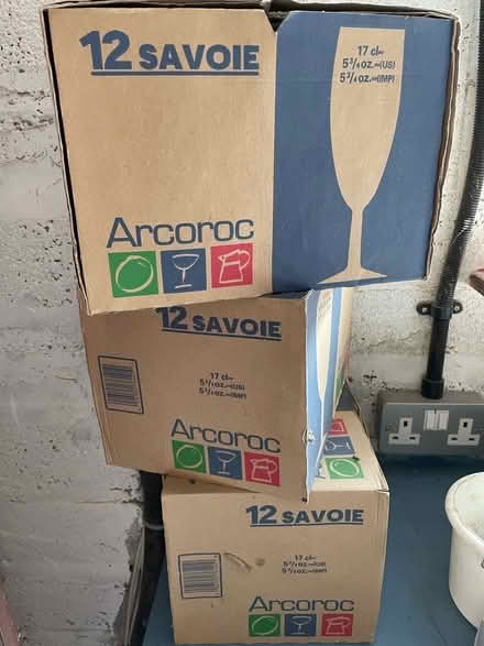 Photo of free 36 small champagne glasses (Bishopsworth BS13) #2