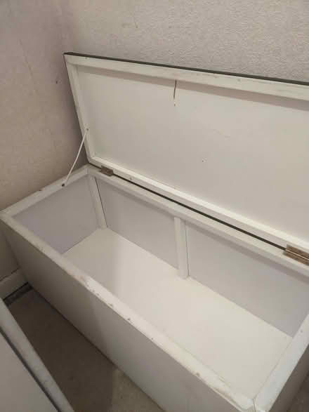 Photo of free Blanket chest (Knotty Ash L12) #1