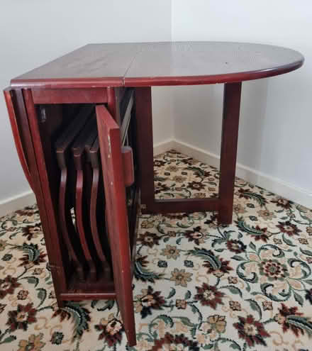 Photo of free Folding dining table & chairs (Chester CH2) #1