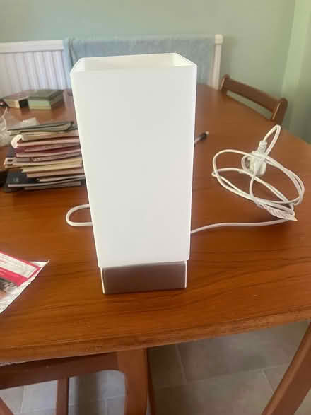 Photo of free bedside table lamp (near leigh sinton road) #1