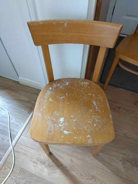 Photo of free 4 wooden IKEA dining chairs, 3 in good condition (King's Hedges Ward CB4) #2
