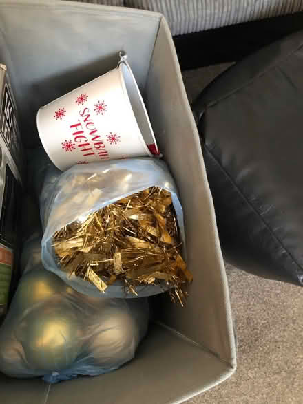 Photo of free Christmas Tree and Decorations (Craigentinny EH7) #3