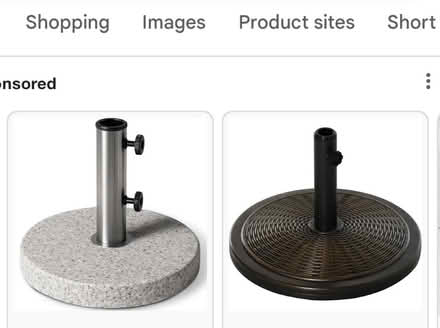 Photo of Garden Parasol base (Paulton BS39) #1