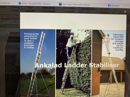 Photo of free Ladder stabiliser (Westcott RH4) #1