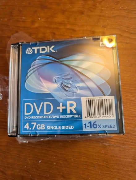 Photo of free TEN blank recordable DVDs (Cliffe BN7) #1