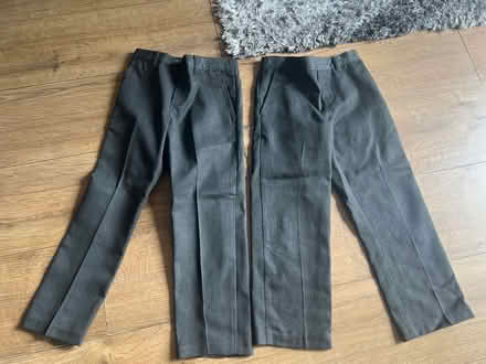 Photo of free X2 5-6yrs regular school trousers (Waterlooville) #1