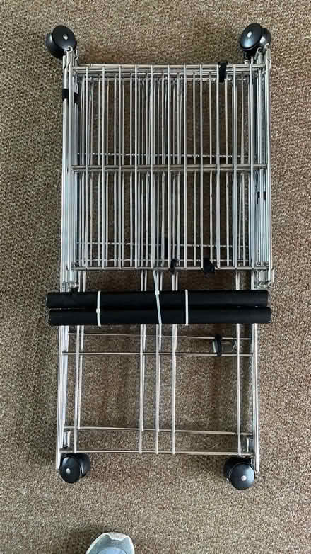 Photo of free 3 shelf chrome unit (Welling DA16) #4