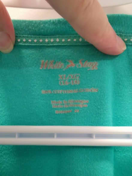 Photo of free Another White Stag T-shirt XL 16-18 (Dow’s Lake) #2