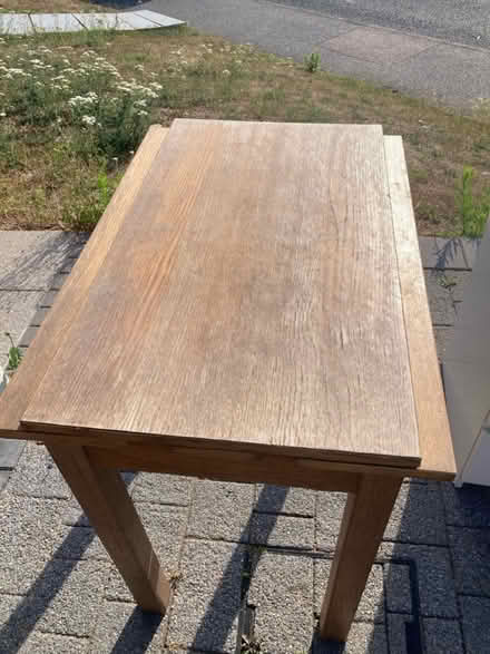 Photo of free Wooden table in need of tlc (Great baddow CM2) #4