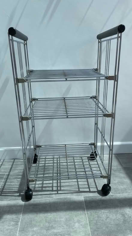 Photo of free 3 shelf chrome unit (Welling DA16) #1