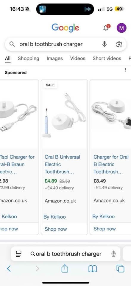 Photo of Oral b toothbrush charger (Liverpool L7) #1