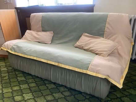 Photo of free Small Settee Converting Into Occasional Double Bed (CT11) #1