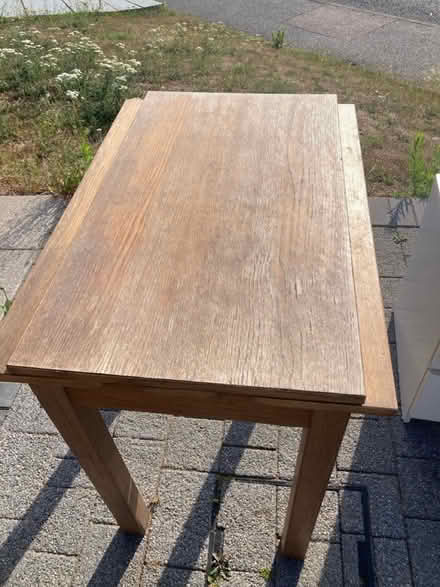 Photo of free Wooden table in need of tlc (Great baddow CM2) #3