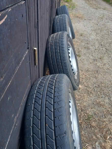 Photo of free VW transporter T5 wheels (Surbiton KT6) #1