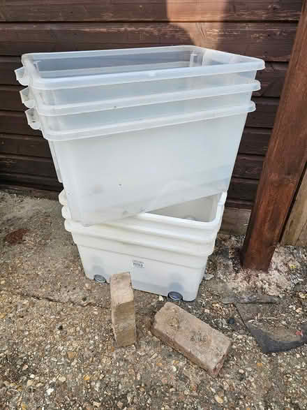 Photo of free Plastic crates x6 (Gosport PO12) #1