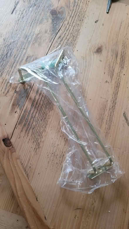 Photo of free brass wine glass rail (Morden (near Ravensbury Park)) #2