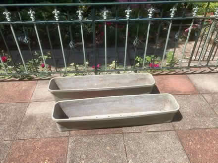 Photo of free Plastic garden troughs (BH4) #1