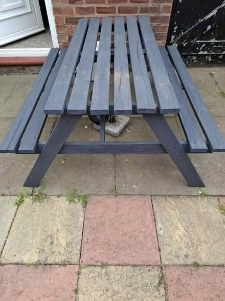 Photo of free Wooden garden bench (Erdington) #1