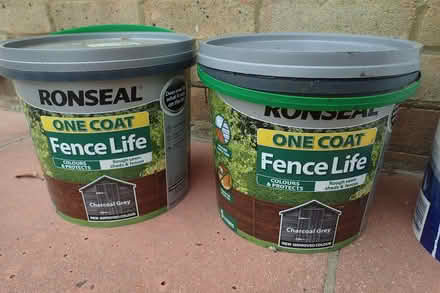 Photo of free fence paint and emulsion (Downham Market PE38) #1